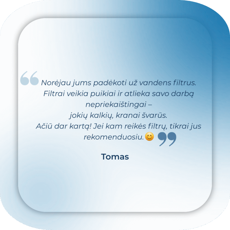 Pirmas atsiliepimas(1)